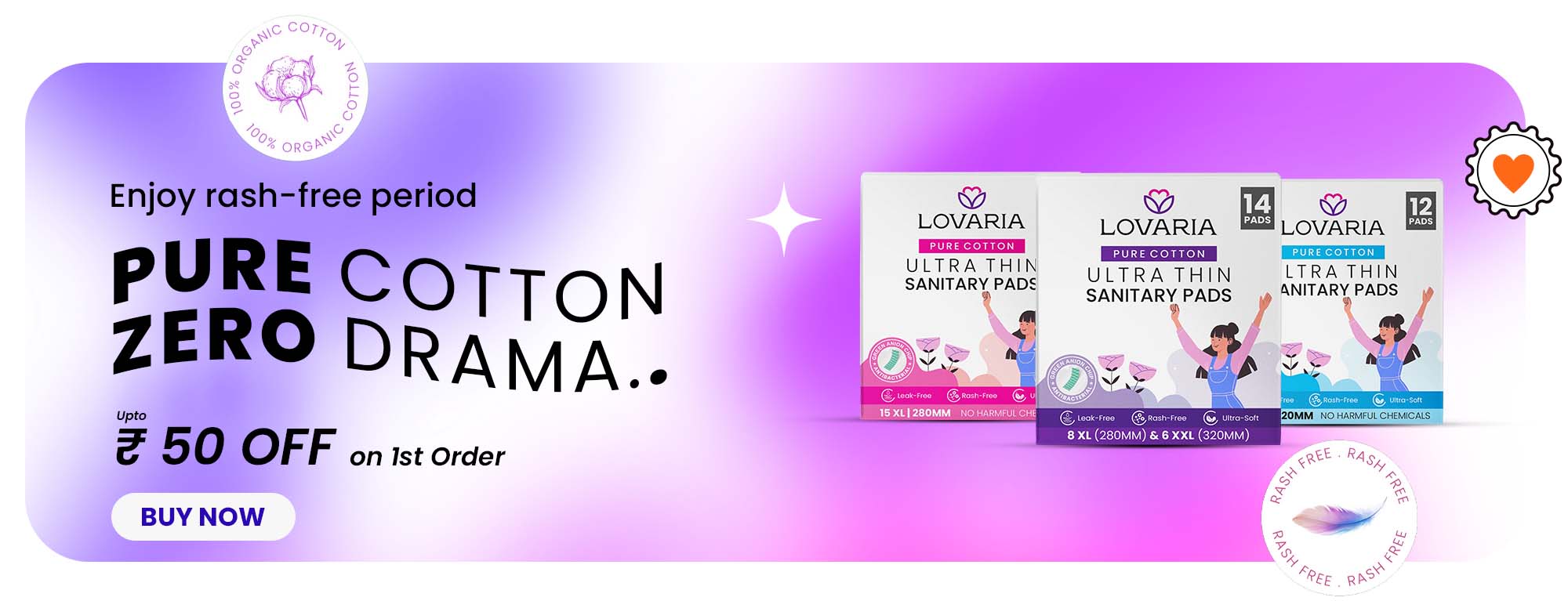 banner - Sanitary pad