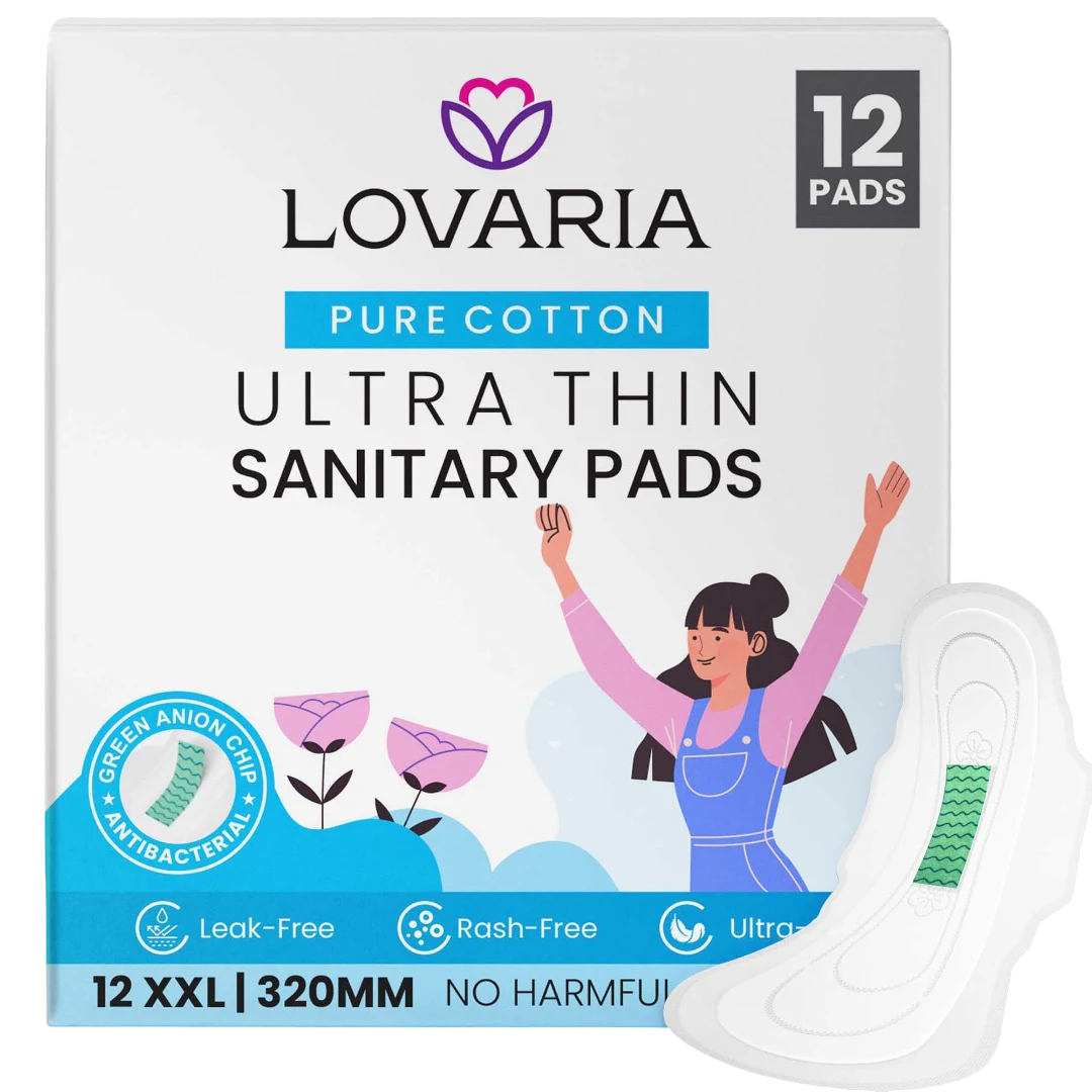 XXL sanitary pads for heavy flow