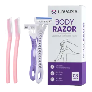 Small Razor with Face Razor